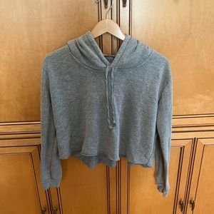 Brandy Melville Cropped Hoodie
